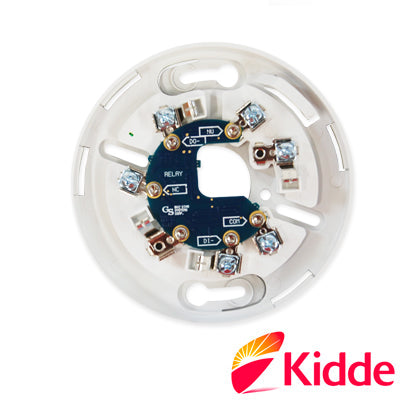 KIDDE Base Con Relevador KI-RB, Compatible Con Detectores Serie KI, Producto Empresarial