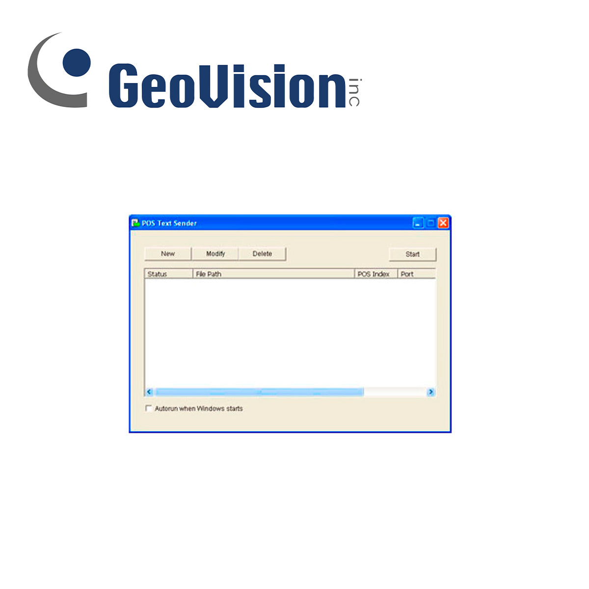 Geovision Licencia Software GV-POS 12 Canales, Producto Empresarial
