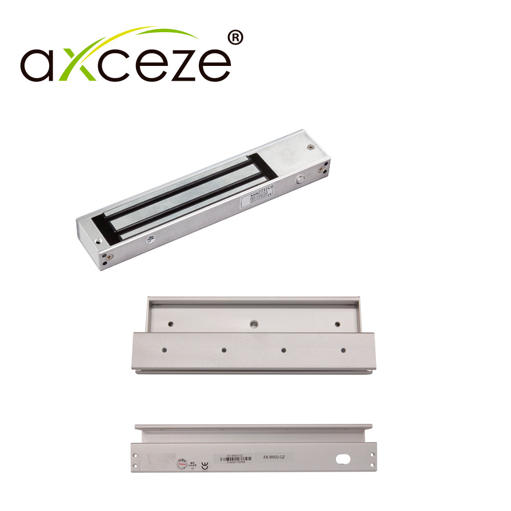 AXCEZE MGZ620 KIT Chapa Magnética AX-M620T, Bracket Tipo GZ, 12V DC