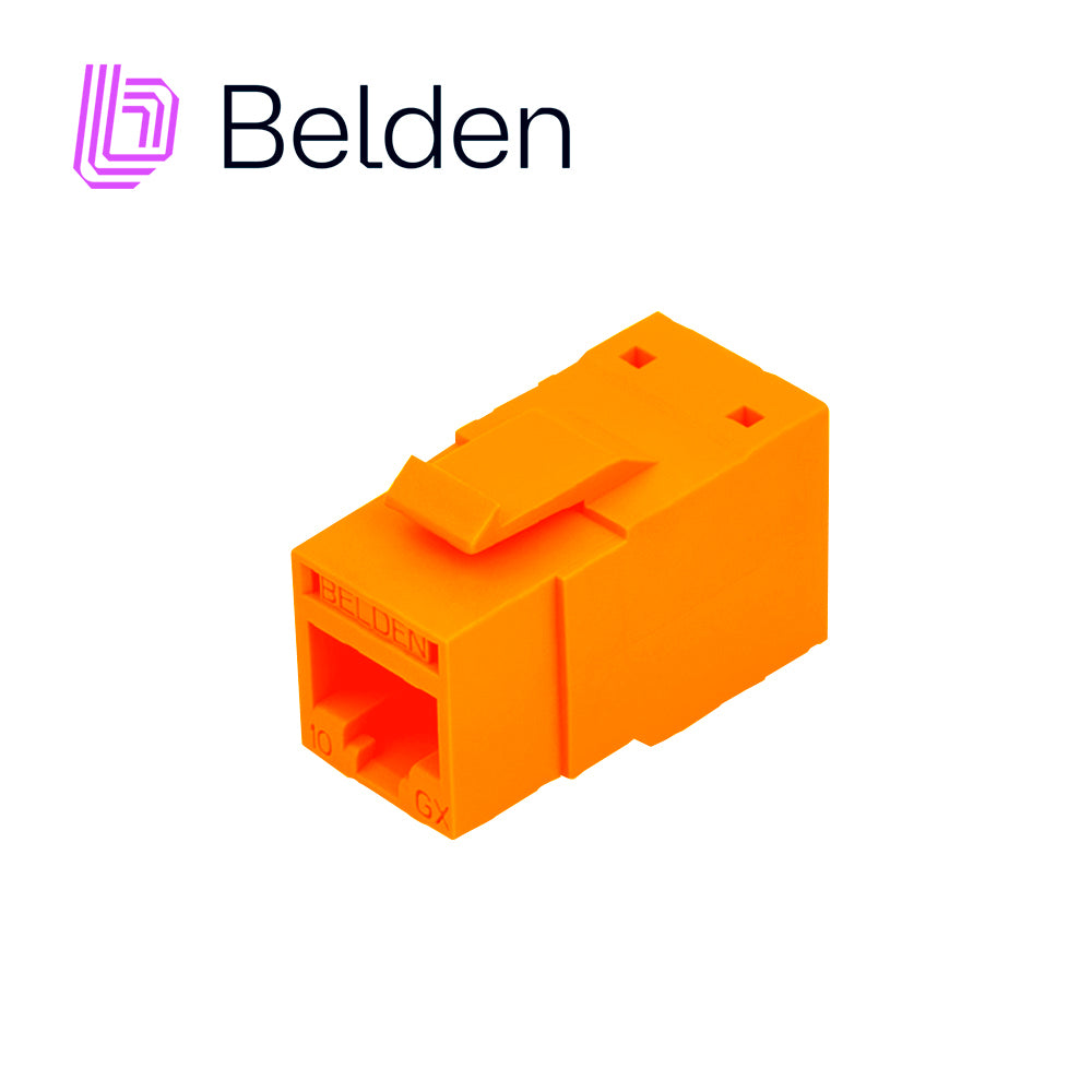 Belden Conector Modular Jack RJ45 Cat6A RVAMJKUOR-S1, Calibre 23-24 AW, T568A/B, Uso Interior