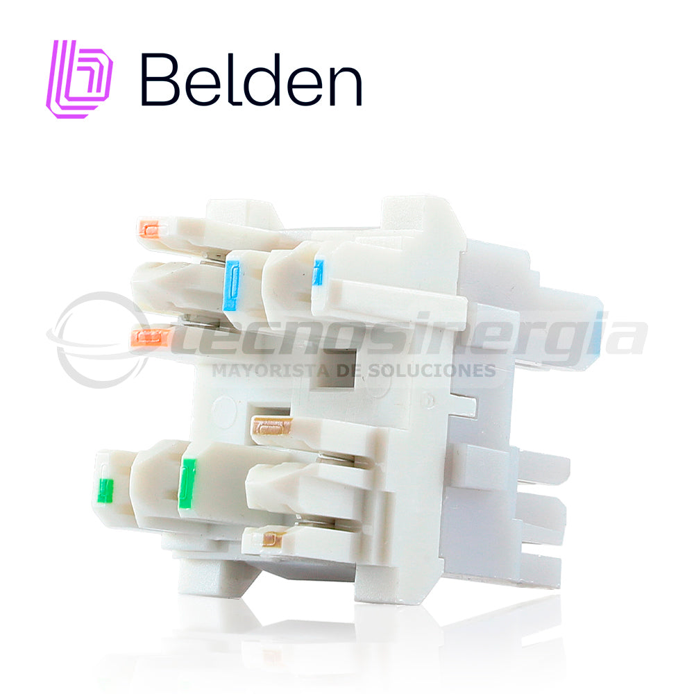 Belden Bloque De Conexión AX104139 Cat 6A, 4 PARES, 10GX, 568A/B