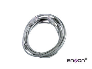 Enson 3m RJ-45 cable de red Gris Cat5e U/UTP (UTP)