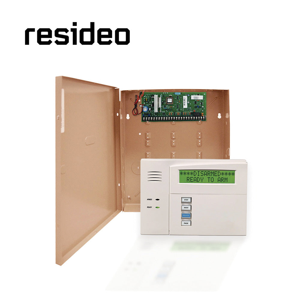 Resideo Kit Vista48/6160RFC, Panel Vista48, Teclado RF 6160RFC, 40 Zonas, Empresarial