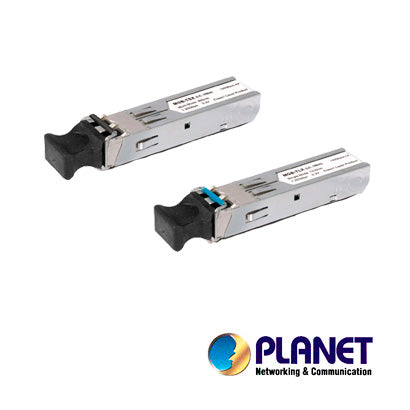 Planet Transceptor de Fibra Óptica MGB-SX, 1000 Mbps, Conector LC Duplex, 850nm, 550m