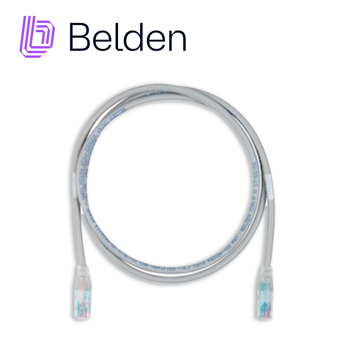 Belden Patch Cord UTP Cat6+ C601108002, 4 Pares, 24 AWG, 0.6 Metros