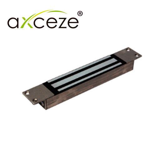 AXCEZE Chapa Magnética AX-M820MSO, Fuerza 600 Kg, Empotrar Interior, Señal LED