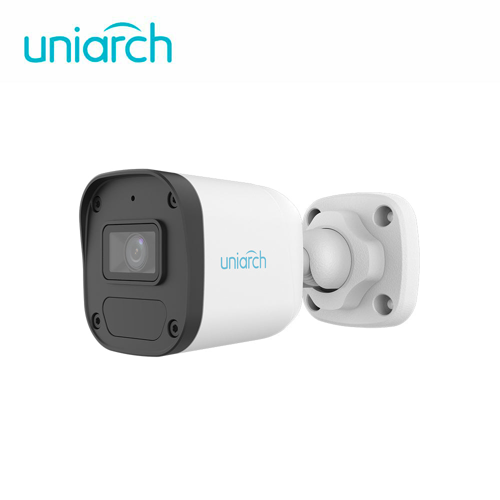 UNIARCH BY UNV Cámara IP Mini Bullet IPC-B132-AF28-ECO, 2MP, Lente 2.8mm, IR 30m, PoE, IP67