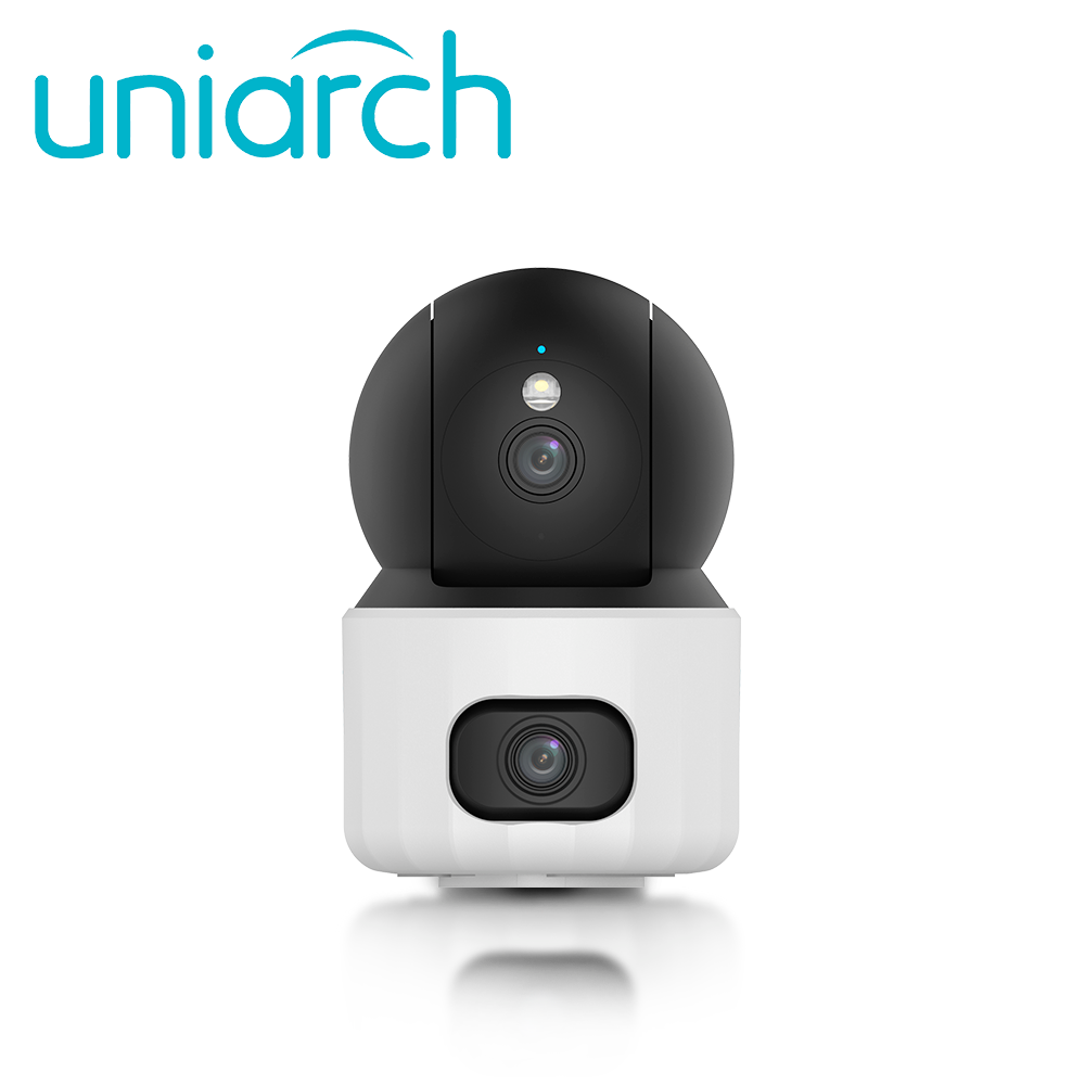 UNIARCH Cámara IP Doble Lente UHO-S3S-M33D, 3MP+3MP, IR 10M, USB-C