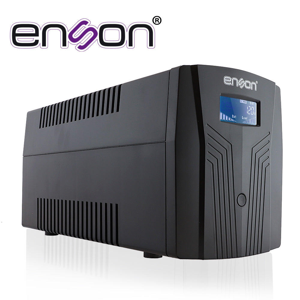 ENSON No Break ENS-EA2150 1500VA/900W, 6 Contactos, Pantalla LCD, 120VAC