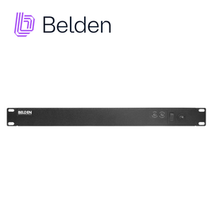 Belden 9BF1-061002 unidad de distribución de energía (PDU) 6 salidas AC 1U Negro