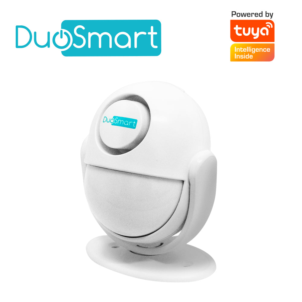 Duosmart Sensor Movimiento PIR C10, Soporta 24 Dispositivos RF, WiFi