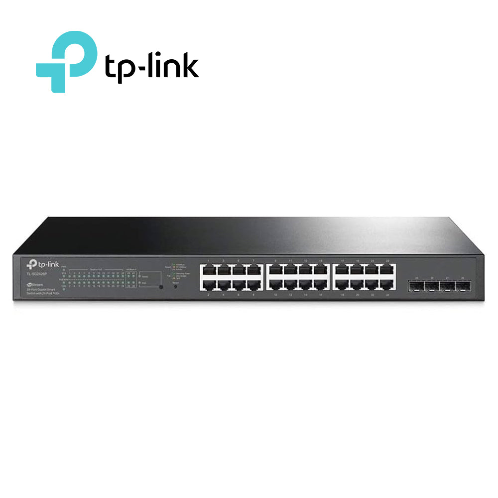 TP-Link Switch PoE SG2428P, 24 Puertos PoE 250W, 10/100/1000 Mbps, Administración Centralizada