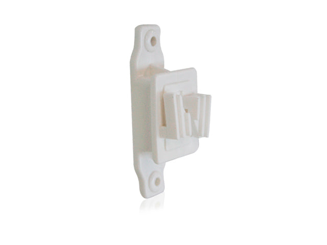 ALTER Aislador De Paso ALT-AIS2 Blanco, Para Poste 1/2" o 3/4", Resistente