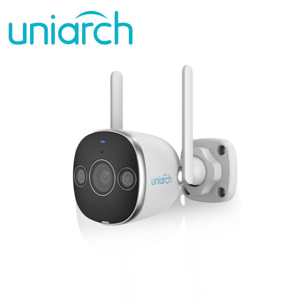 UNIARCH Cámara IP Bullet UHO-B2D-M3F3D, 3MP, Lente 2.8mm, IR 20m, IP67