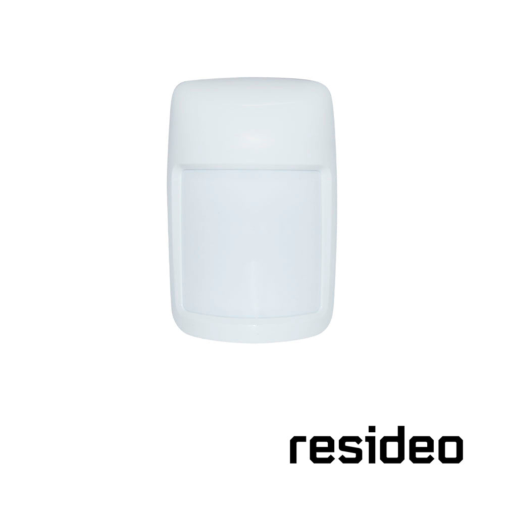 Resideo Sensor de Movimiento IS335T, Inmunidad a Mascotas <36kg, Cobertura 12m x 17m, Alámbrico