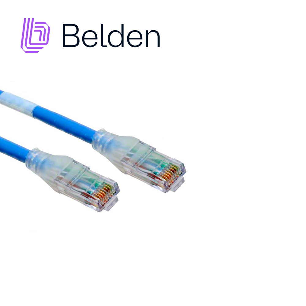 Belden Patch Cord UTP Cat6A CAD1106007, 28 AWG, 4 Pares, 2.1 Metros