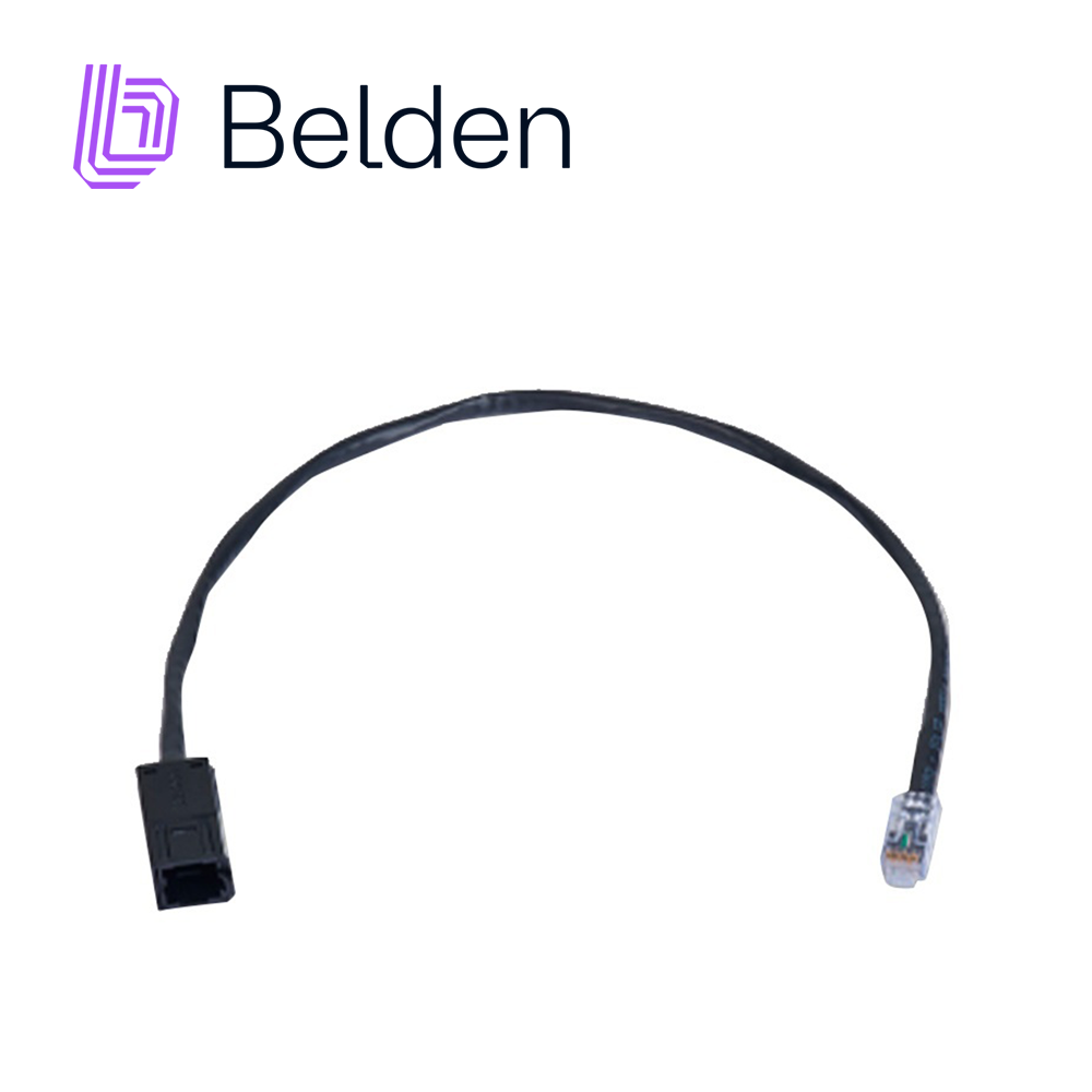 Belden Flexplug UTP Revconnect CAT6+ RV6FFPUBK18-S1, 10 Gbps, 250 MHz, Negro
