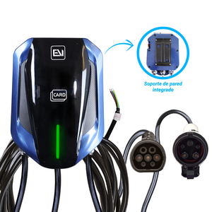 ALTER Cargador de Pared EV-OMB281, Entrada/Salida 120-240VCA, Potencia Max 7.6 kW, IP54