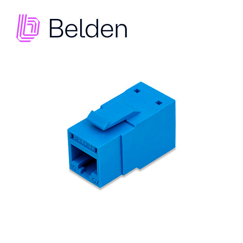 Belden Conector Modular Jack RJ45 Cat6A RVAMJKUBL-S1, T568A/B, 23-24 AWG