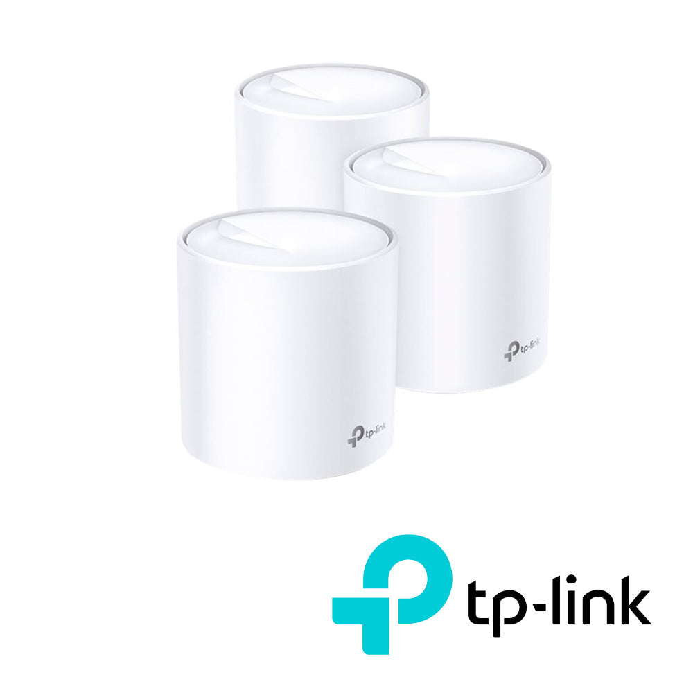 TP-Link Deco X20(3-Pack) AX1800, Hasta 150 Equipos, 500m², Compatible Alexa