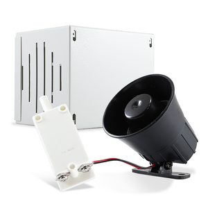 Enson Kit Sirena 15W SRE108, Gabinete Metálico, Tamper, IP65