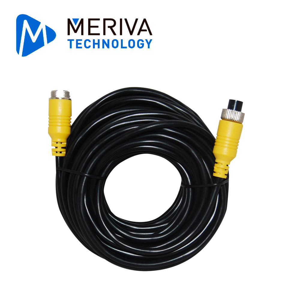 Meriva Technology Cable Tipo DIN de Aviación 4 Pines MBCE110, 10 Metros, Producto Empresarial
