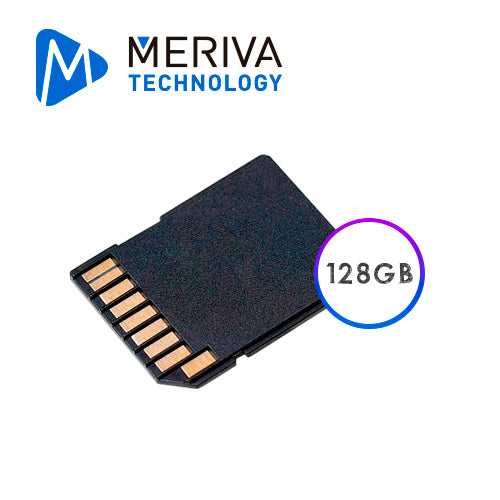 Meriva Technology Tarjeta SD 128GB MSD128GB, Optimizada Vigilancia, 128GB, Compatible DVRs