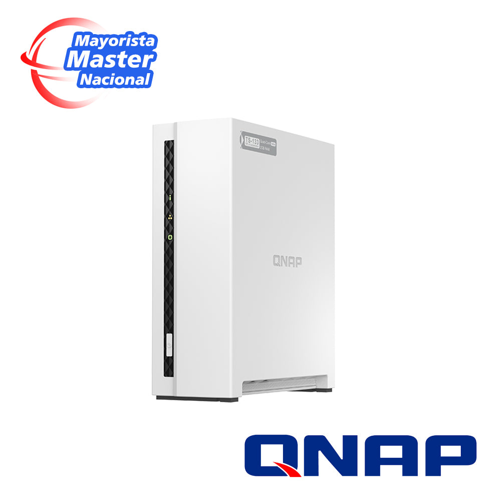 QNAP NAS TS-133, Procesador ARM Cortex A55, 4 Núcleos, 1 Bahía, Conectividad en la Nube