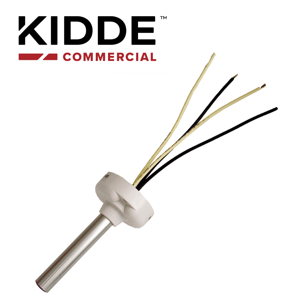 KIDDE Detector De Calor 302-AW-194, Compensación De Velocidad, -40°C, Montaje Vertical