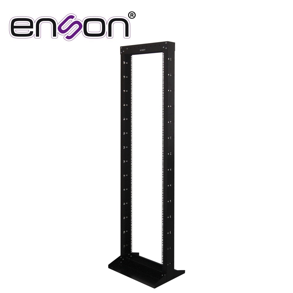 Enson Rack Vertical ENS-RACK244, 42U, Dos Postes, Compatible con Accesorios RACK