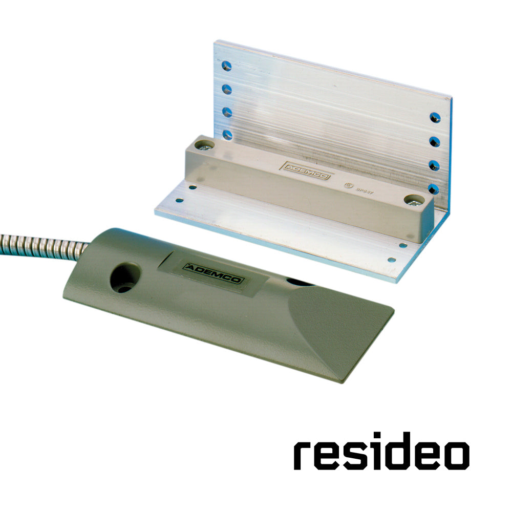 Resideo Sensor Magnético Tipo Overhead 958, Alámbrico, Carcasa de Aluminio, Ideal para Ambientes Rigurosos