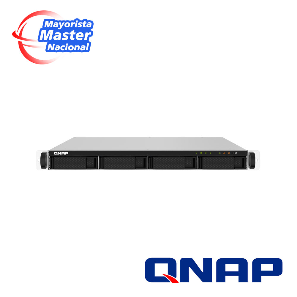 QNAP NAS TS-432PXU-RP-2G-US, 2GB RAM, 4 Bahías SATA, 2 Puertos RJ45 2.5GbE