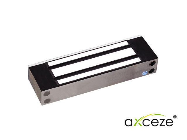 AXCEZE Chapa Magnética AX-M1200WSO 1200 LBS, Exterior/Interior, Seguridad