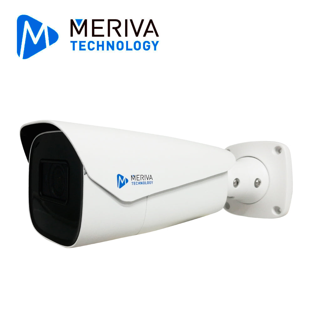 Meriva Technology Cámara HD Bullet MSC-8214Z, 8MP 4K, Lente 2.8-12mm, IP67