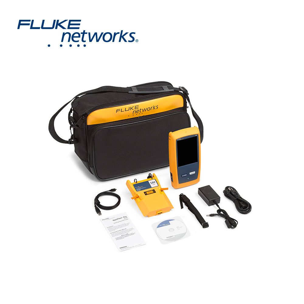 Fluke Networks Kit OTDR OFP2-100-S, Pruebas de Fibra Óptica, WiFi, Monomodo
