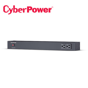 CyberPower PDU15B2F8R unidad de distribución de energía (PDU) 10 salidas AC 1U Negro
