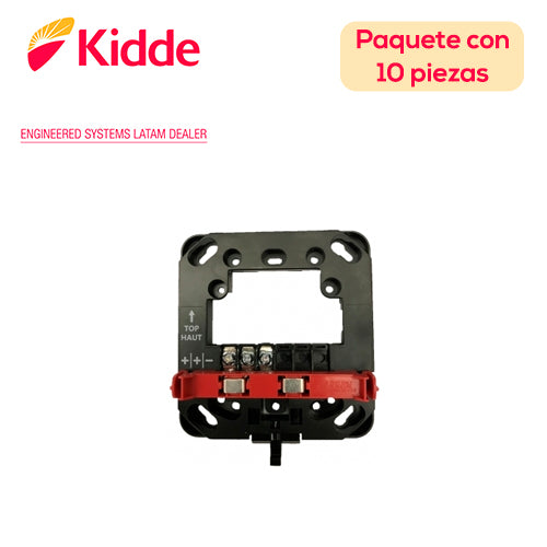 KIDDE Placa De Montaje GRSW-10, Paquete De 10 Unidades, Compatible Con Bocina G4SVRF