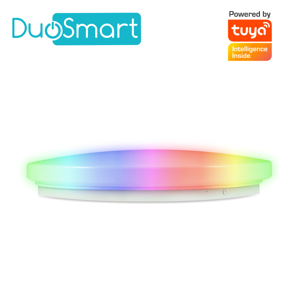 Duosmart Lámpara De Techo Inteligente S20, RGB, WiFi 2.4GHz, Compatible Con Alexa