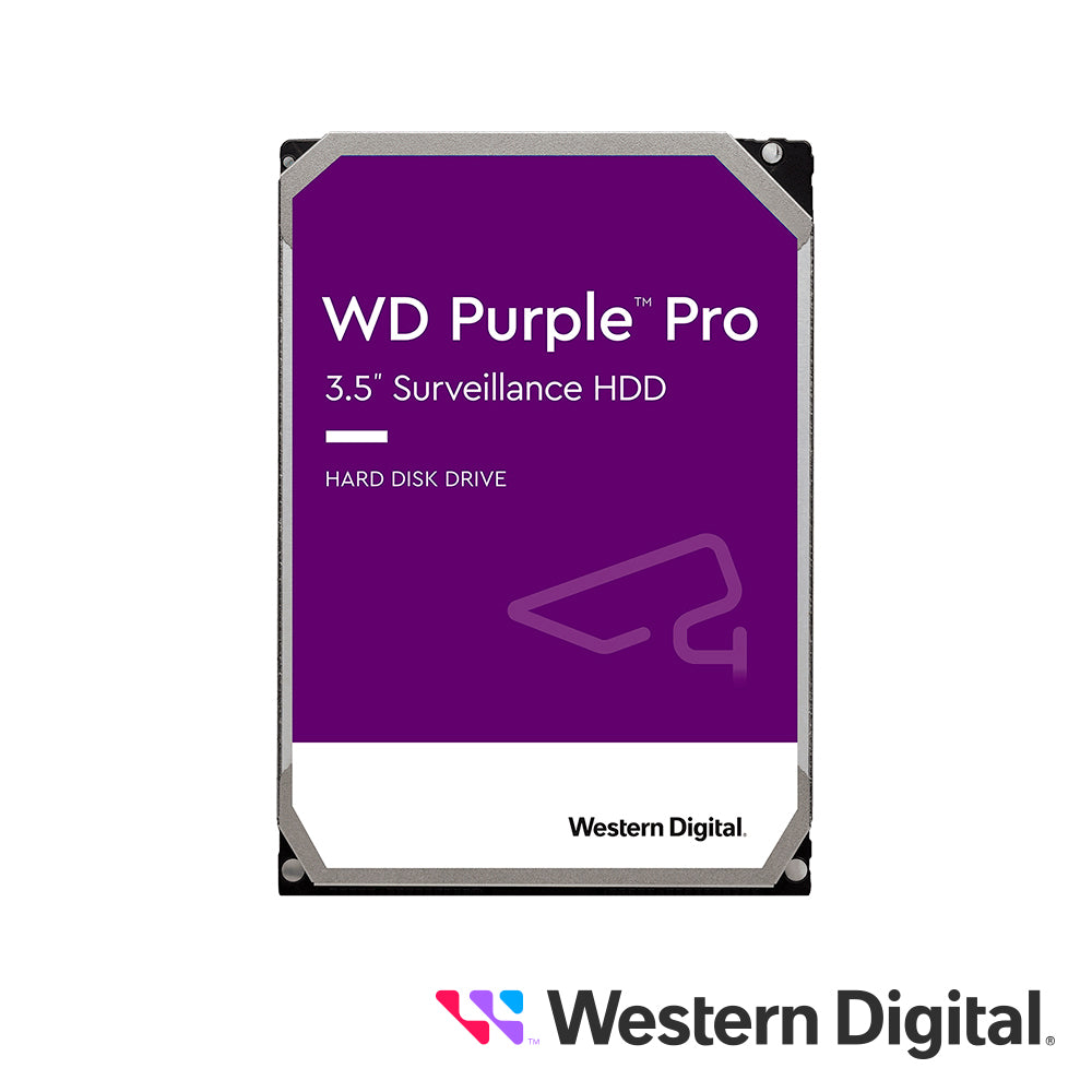 Western Digital Disco Duro 18TB SATA WD181PURP, 7200 RPM, SATA III 6Gb/s, Optimizado para Videovigilancia