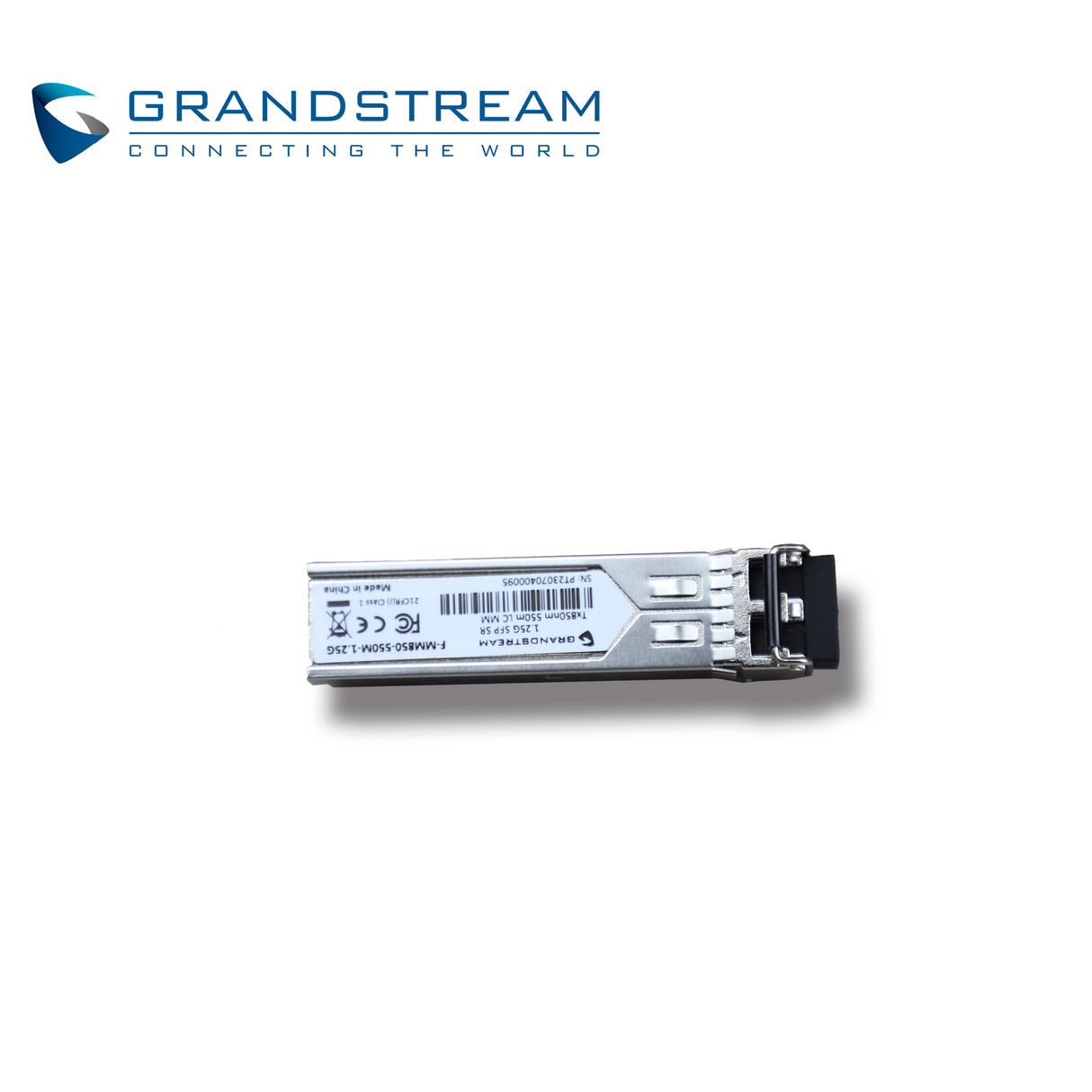 Grandstream Transceptor de Fibra Óptica F-MM850-550M-1.25G, 1.25Gbps, LC Duplex, 850nm, 550m