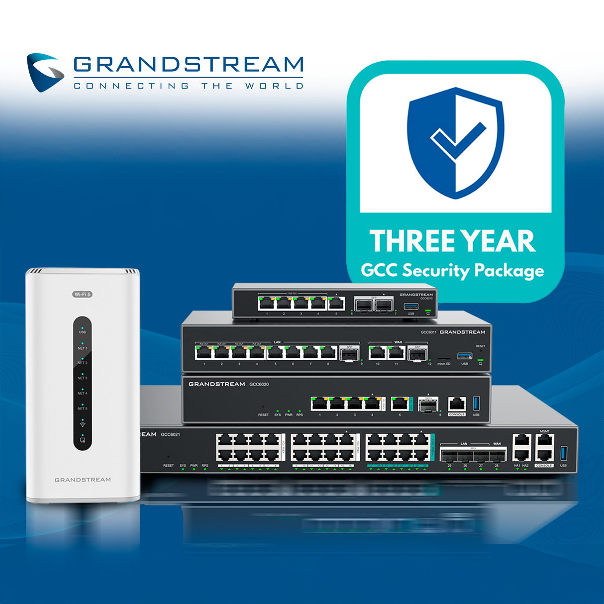 Grandstream Licencia de Actualización Firewall 3 Años, Protección Anti-Malware, IDS/IPS, Seguridad Web Avanzada