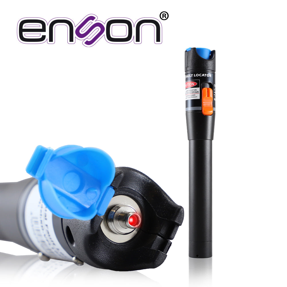 Enson Localizador Visual de Fallas de Fibra Óptica ENS-VFL, Conector SC, Entrada Universal