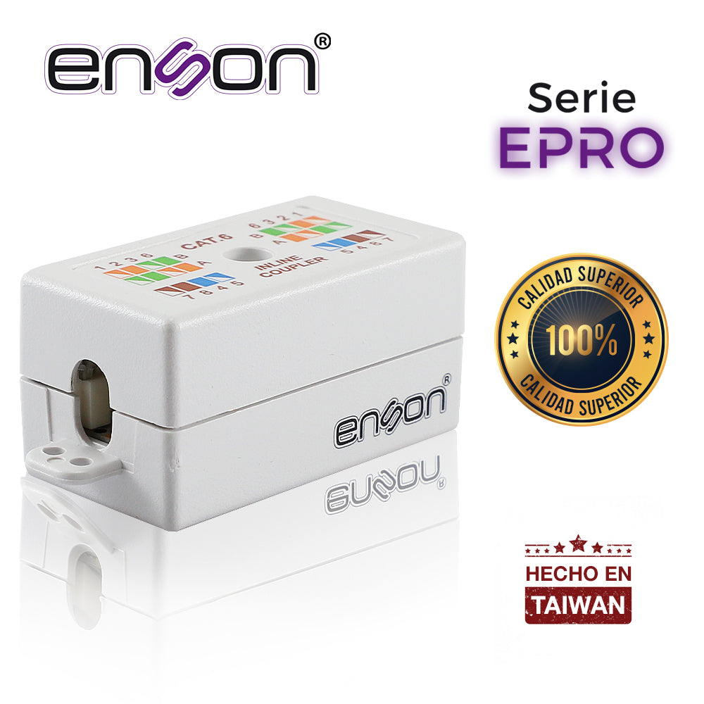 Enson Cople UTP EPRO-INCOP6 Cat6, Hilo a Hilo, Ideal para Unir 2 Segmentos