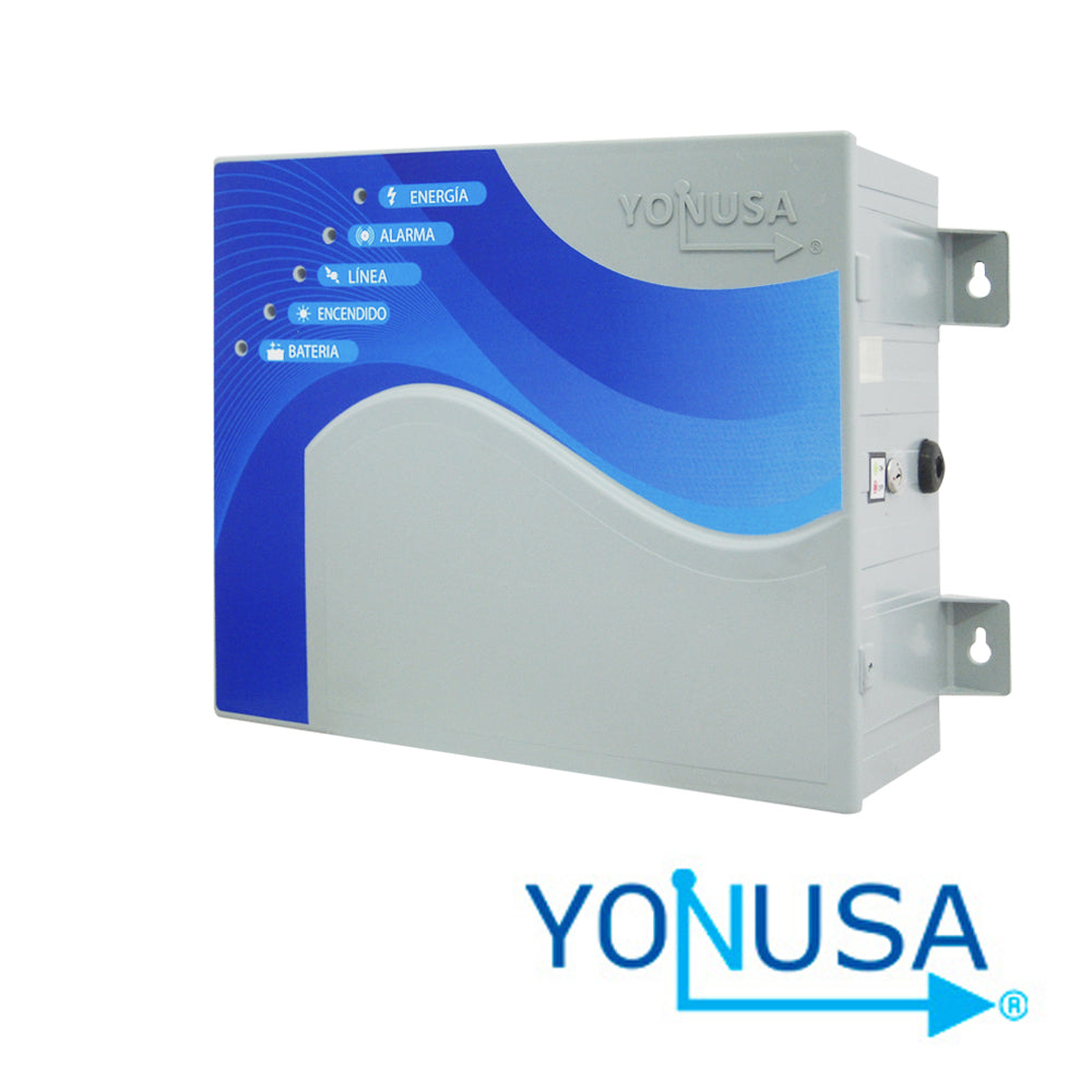 Yonusa Energizador Cerca Electrificada EY 10000 127 AF, 2000 m Perimetrales, 5 Líneas