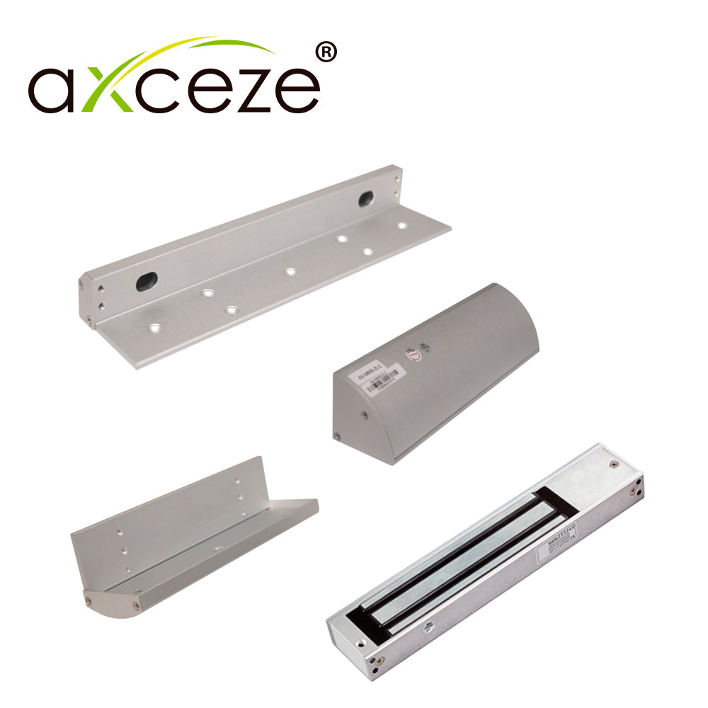 AXCEZE MLC620 KIT Chapa Magnética AX-M620L, 600kg Fuerza, Bracket ZLC