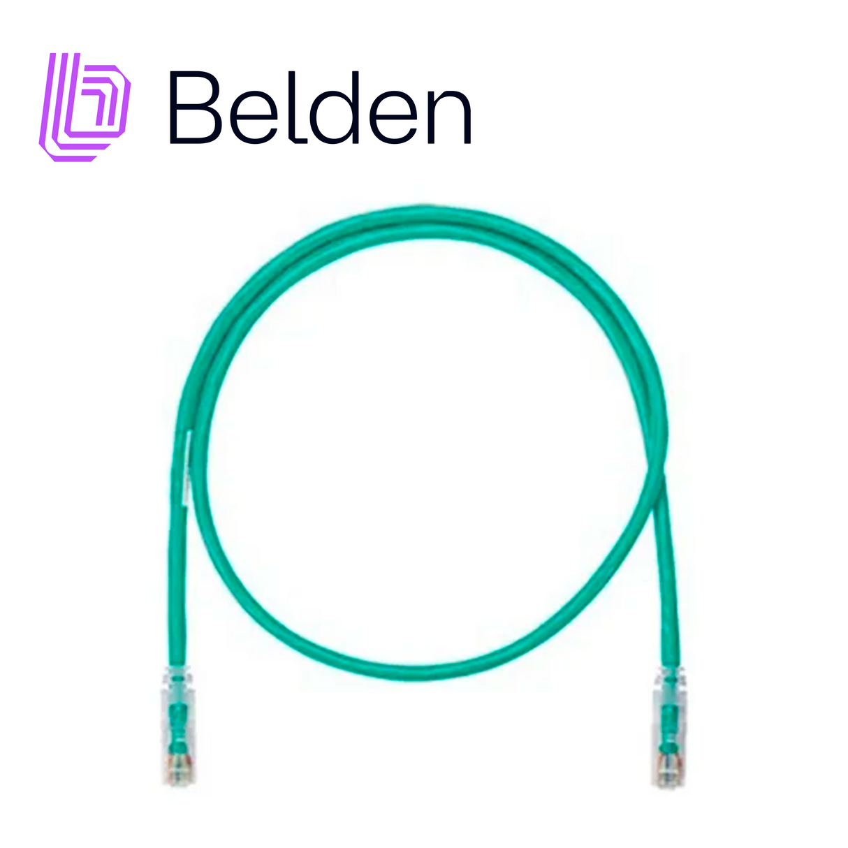 Belden Patch Cord UTP Cat6+ C6D1105002, 28 AWG, 4 Pares, 2 Pies