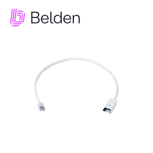 Belden Flexplug Cat 6A RVAFFPUEW18-S1, T568A/B, 10 Gbps, Blanco