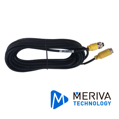 Meriva Technology Cable IP Din De Aviación 6 Pines MCBIP70, 7 Metros, Producto Empresarial