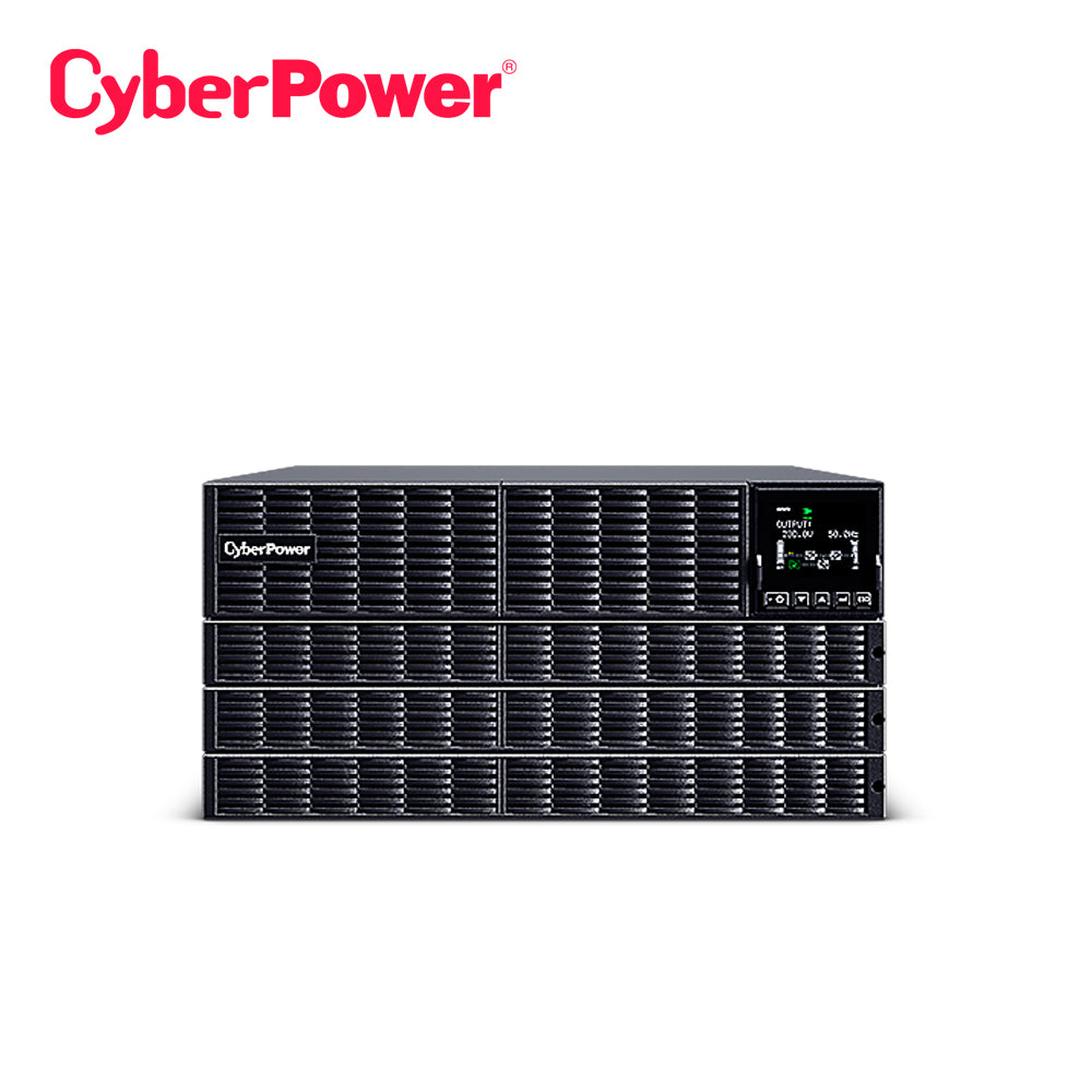 CyberPower UPS OLS10KERT5U-NEMA 10000VA, 10000W, 200-240 VAC, LCD, USB, SNMP