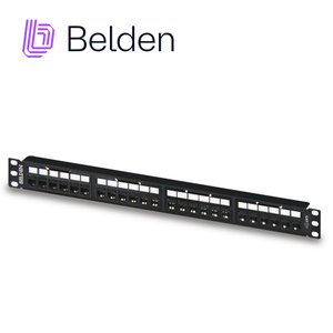 Belden RV6PPF1U24BK panel de parcheo 1U